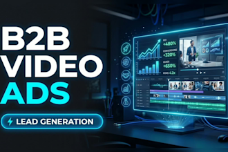 create high converting video ads for b2b lead generation and startups