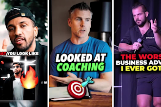 edit podcast, real estate, talking head instagram reels, tiktoks
