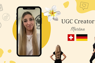 create authentic ugc videos or voice overs in swiss german