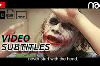 add subtitles or captions to your video