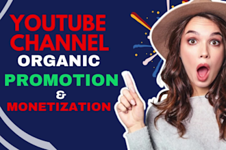 monetize youtube channel, organic promotion and yt shorts