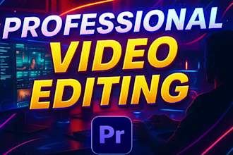 professionally edit engaging reels, vlogs, long videos and short form content