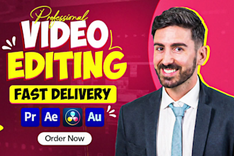 do any professional video editing for youtube, instagram and tiktok