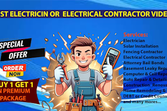make a electrical contractor video or electrician video