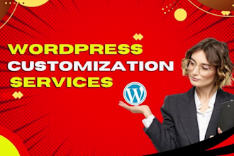 design,redesign, revamp or customize wordpress website