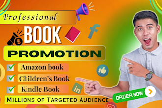 amazon book promotion kindle book marketing and children book advertising