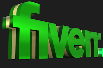 do 3d creative professional  rotating logo animation