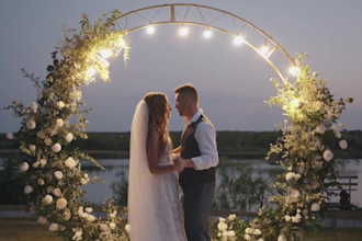 do professional wedding video editing cinematic love story