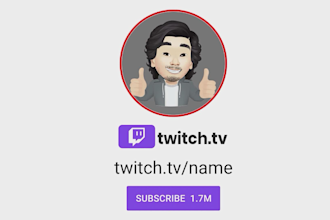 do twitch tv channel trailer intro video in 6 hours