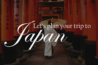 plan your awesome travel to japan