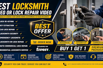 create the best locksmith or lock repair marketing video
