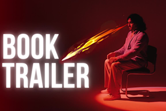 create a book trailer for social media