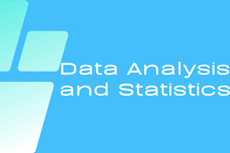 do statistical data analysis by excel, spss, and r with a report