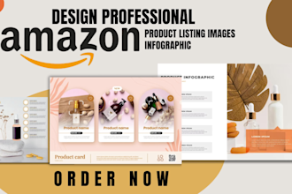 do create amazon product infographics, listing images and product photo editing