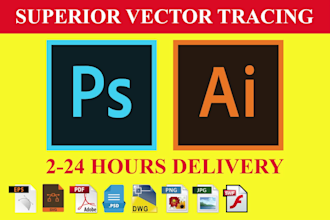 recreate logo or redesign, redraw in vector file by illustrator, photoshop