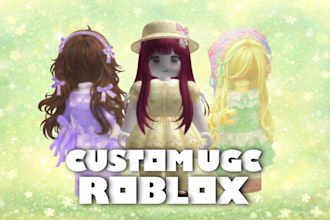 create unique roblox ugc items, accessories, and wearable assets