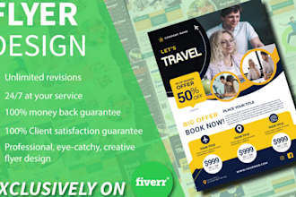 design corporate, event, real estate,retro flyer design,business flyer or poster