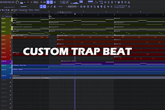 make a custom trap beat with a unique sound for you