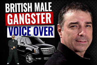 do dry human british male voice over gangster cockney london english tough guy