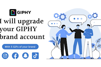 make giphy brand account for uploading your gifs to insta