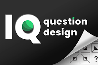 design creative iq question, iq question with answers
