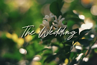 do cinematic wedding video editing