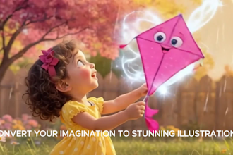 design children book illustration using ai