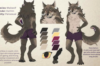 furry ref sheet fursona ref sheet furry reference sheet anthro nsfw character oc