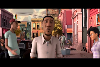 make 3d animation video, 2d 3d animated music video