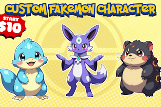 create your custom fakemon and pokemon style art