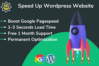speed up wordpress website within a day