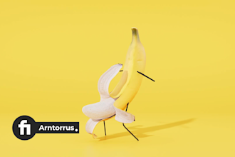 create a 2d or 3d GIF animation