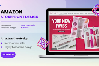 design amazon storefront design, amazon ebc design, amazon storefront
