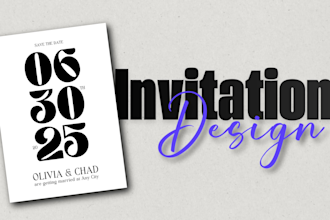 design digital wedding invitations, custom event cards