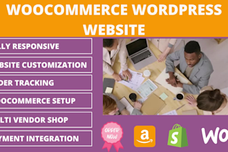 create wordpress woocommerce store