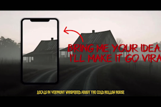 create scary video stories for youtube and tiktok