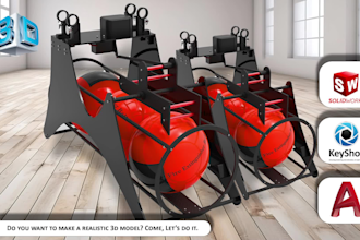 blueprint 3d modeling, rendering and technical drawings