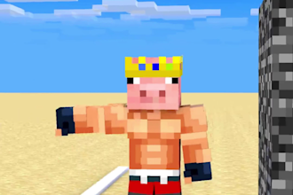 create minecraft 3d animation