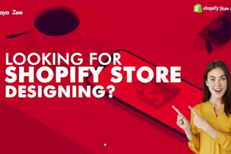 create profitable shopify store or shopify website
