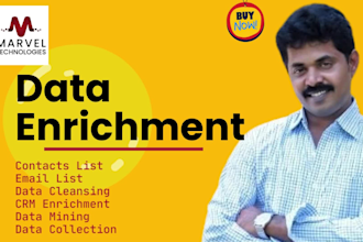 provide CRM data enrichment service