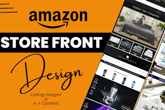 do amazon storefront design, ebc design, amazon storefront