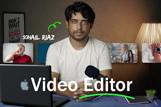 do professional video editing for youtube videos, ugc,tiktok,instagram,ytshorts