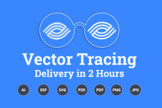 vector trace, vectorize, remake or redo your logo
