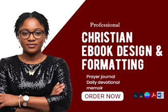format, design christian ebook daily devotional, prayer book, amazon kdp journal