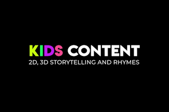 create 3d animated nursery rhymes and kids story videos