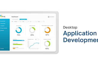 build custom desktop application in python