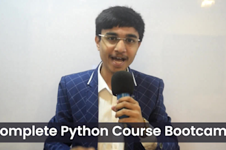 teach you python programming from beginners to professional