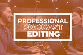edit your audio and video podcast professionally