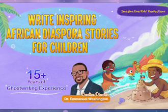 write a storybook celebrating kids of the african disapora