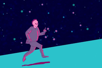 make trippy psychedelic amimated lyric video and music visuals